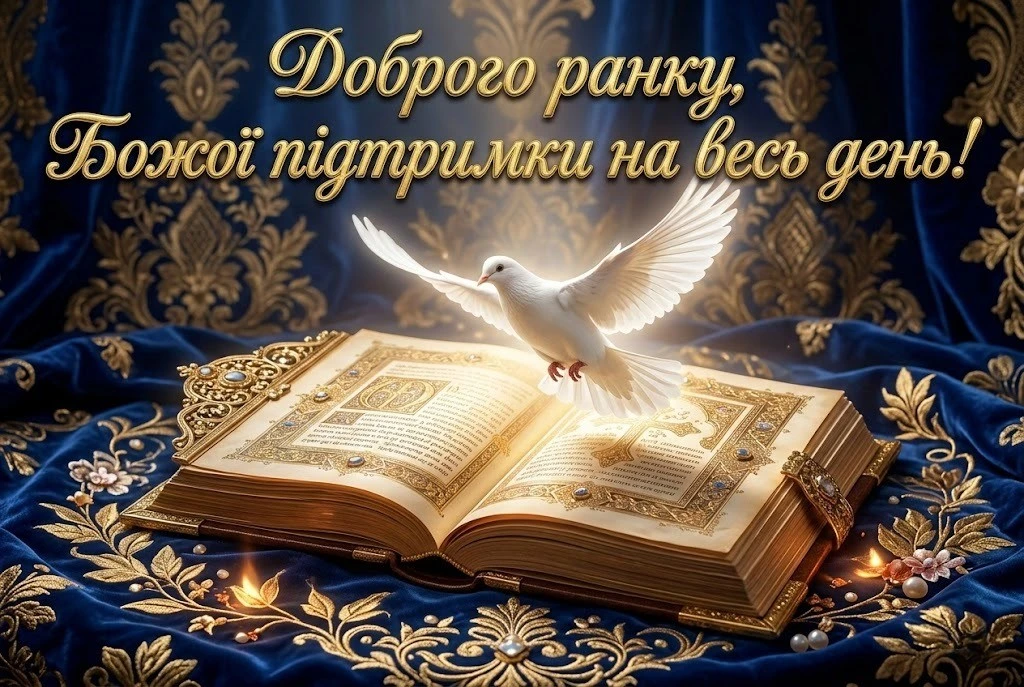 Доброго ранку: душевні листівки з благословеннями та світлими побажаннями