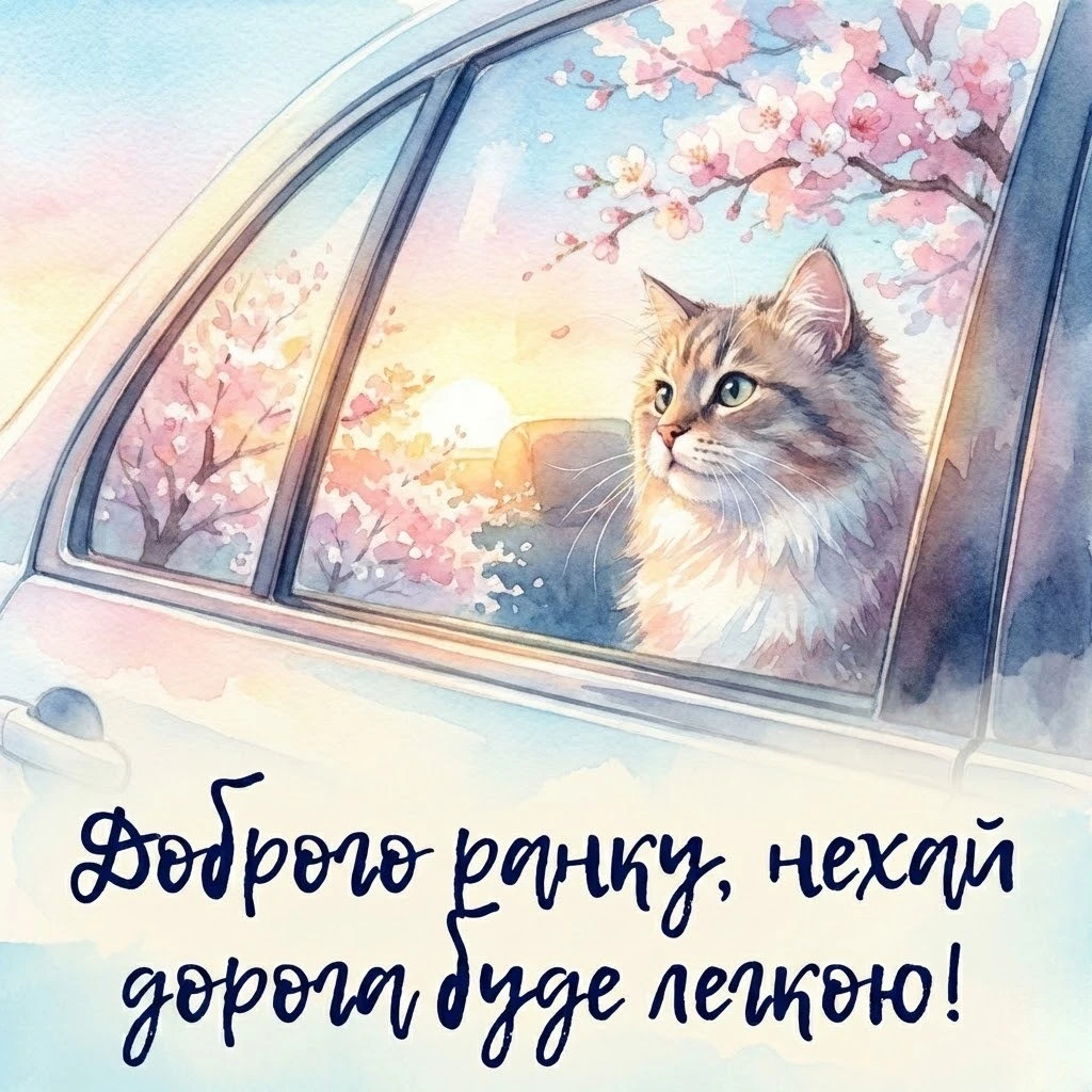 Доброго ранку, котики: картинки з автогумором та прикольні побажання