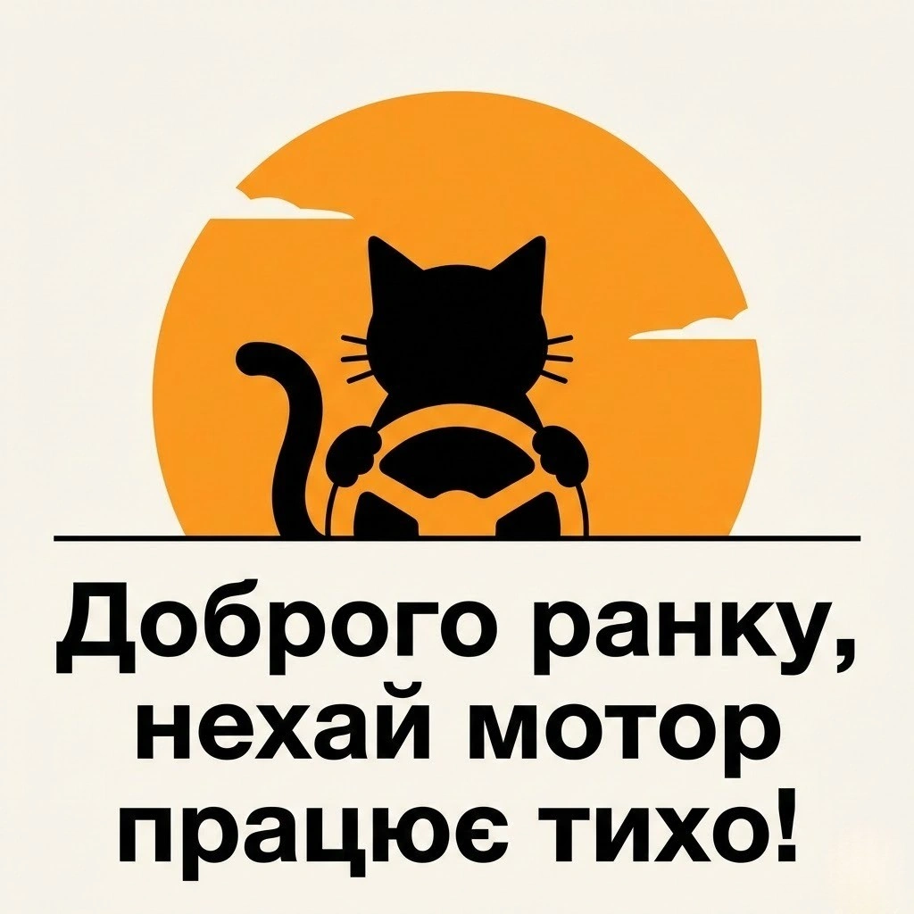 Доброго ранку, котики: картинки з автогумором та прикольні побажання