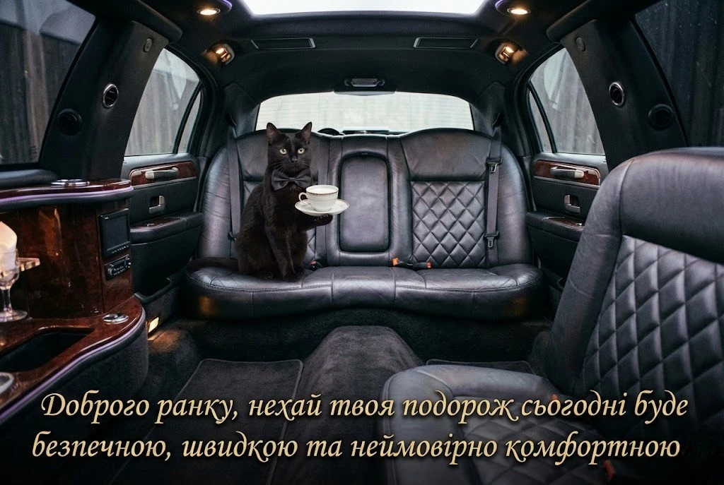 Доброго ранку, котики: картинки з автогумором та прикольні побажання