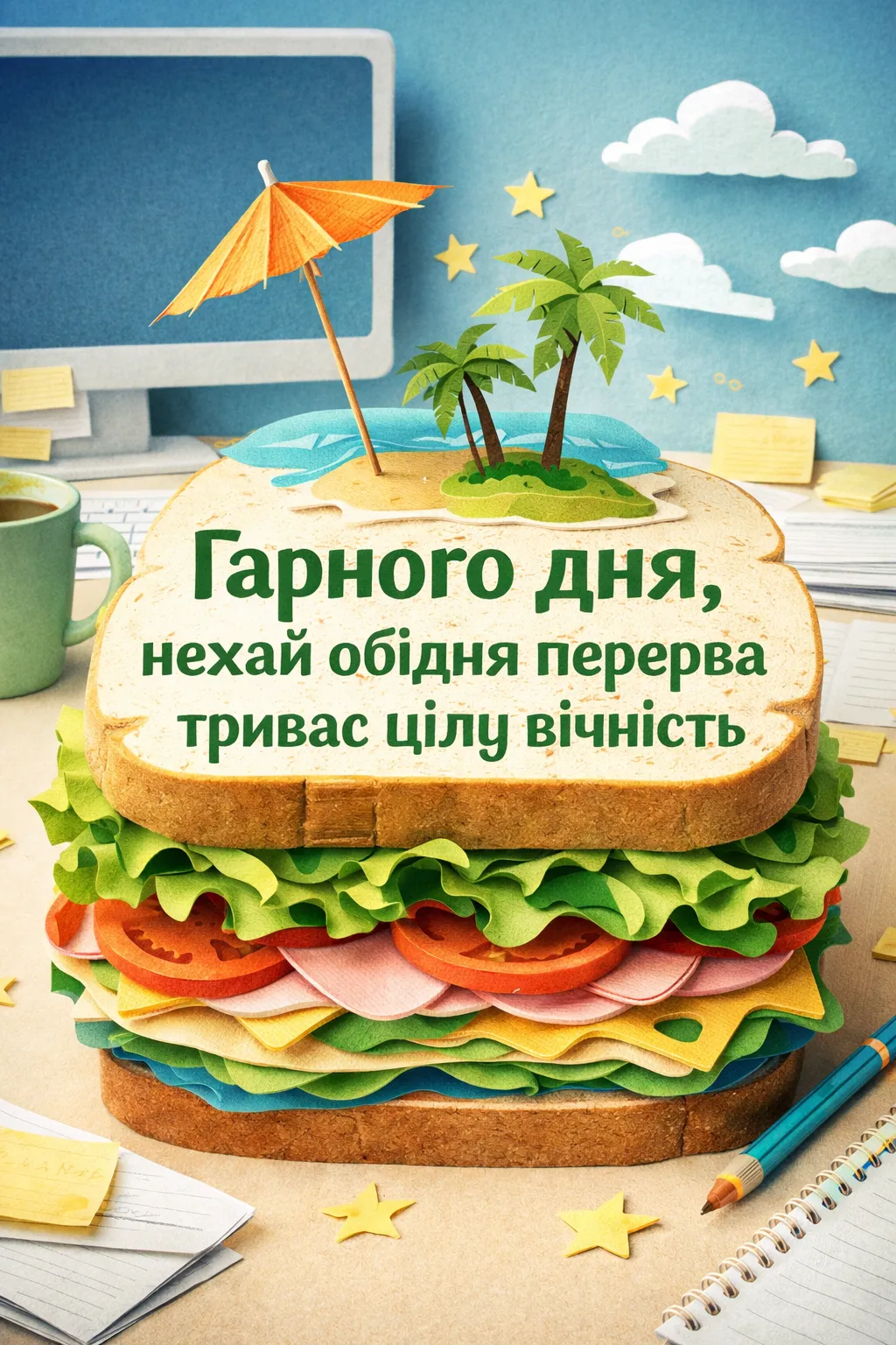 Доброго ранку і гарного дня: прикольні картинки та офісні приколи для робочого настрою