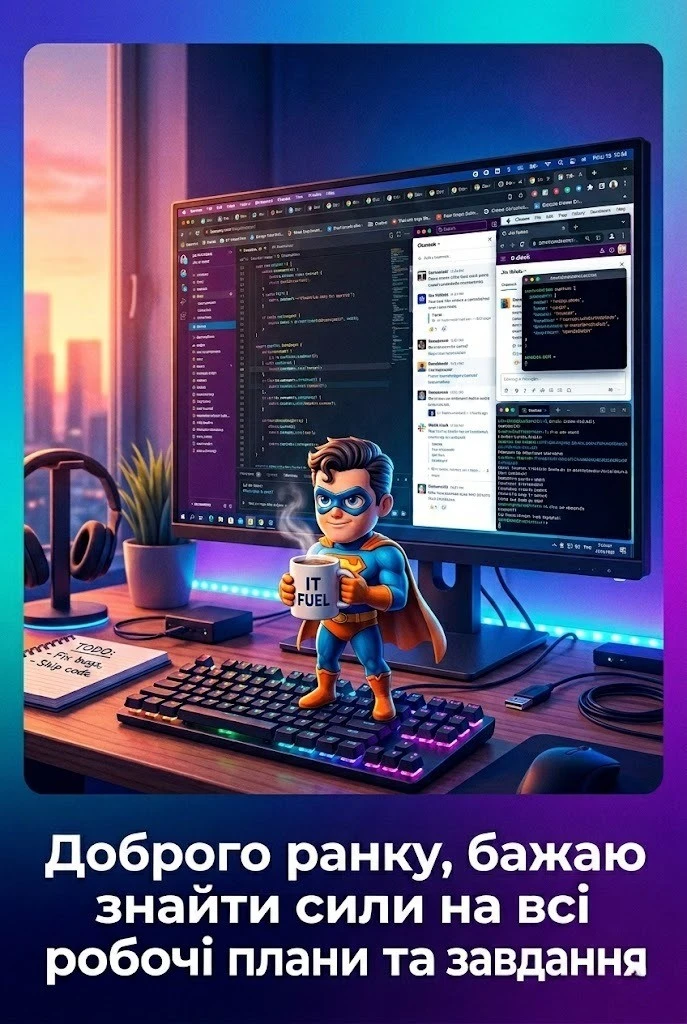 Доброго ранку і гарного дня: прикольні картинки та офісні приколи для робочого настрою