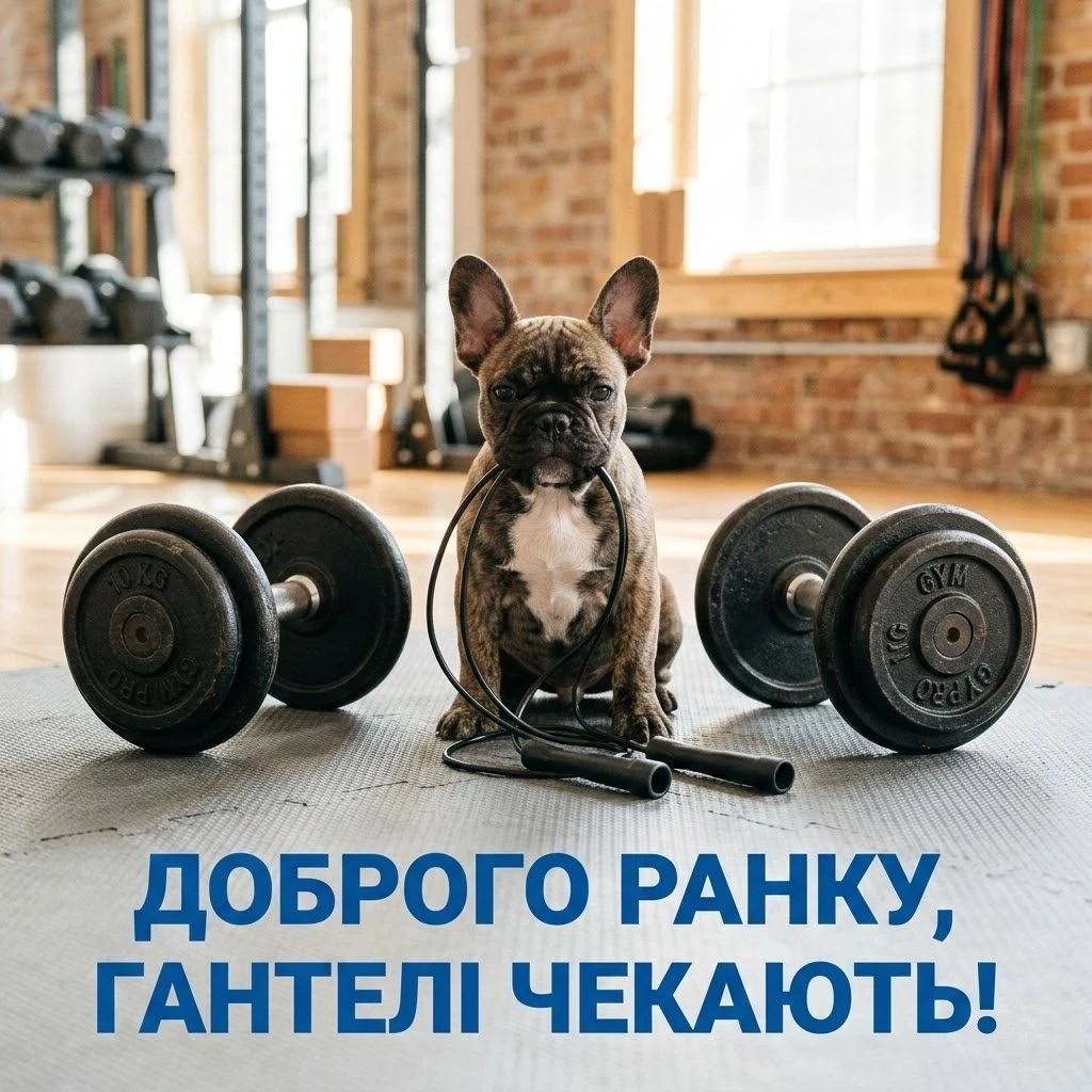 Доброго ранку: спортивна мотивація та найкращі листівки для бадьорого початку дня