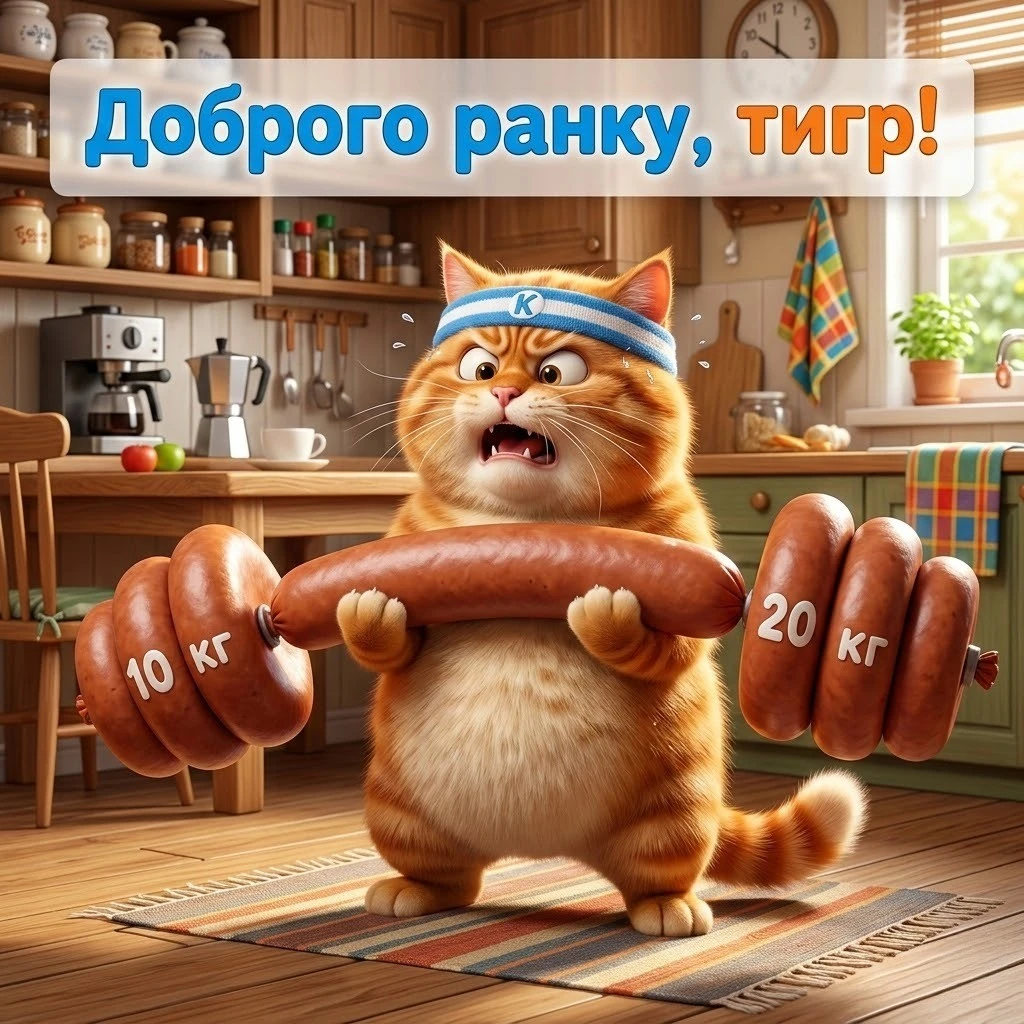 Доброго ранку: спортивна мотивація та найкращі листівки для бадьорого початку дня