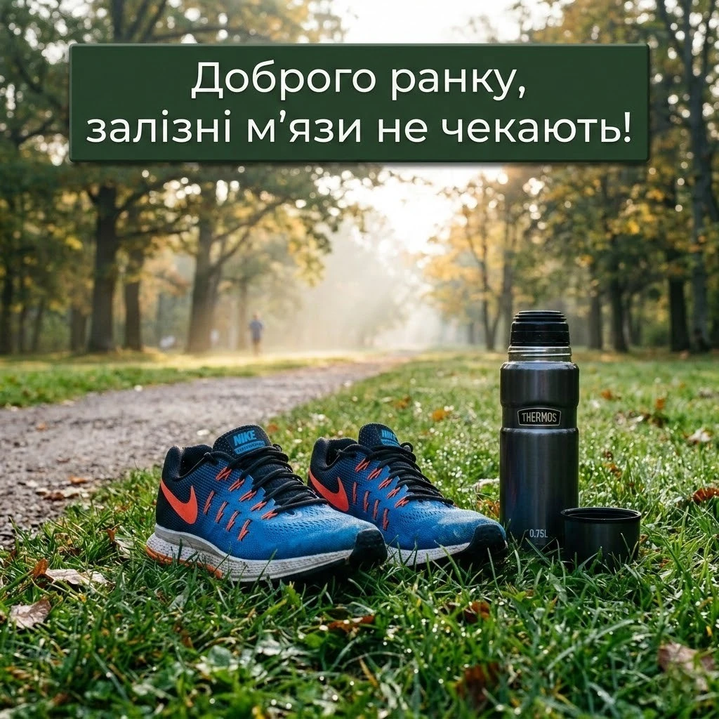 Доброго ранку: спортивна мотивація та найкращі листівки для бадьорого початку дня
