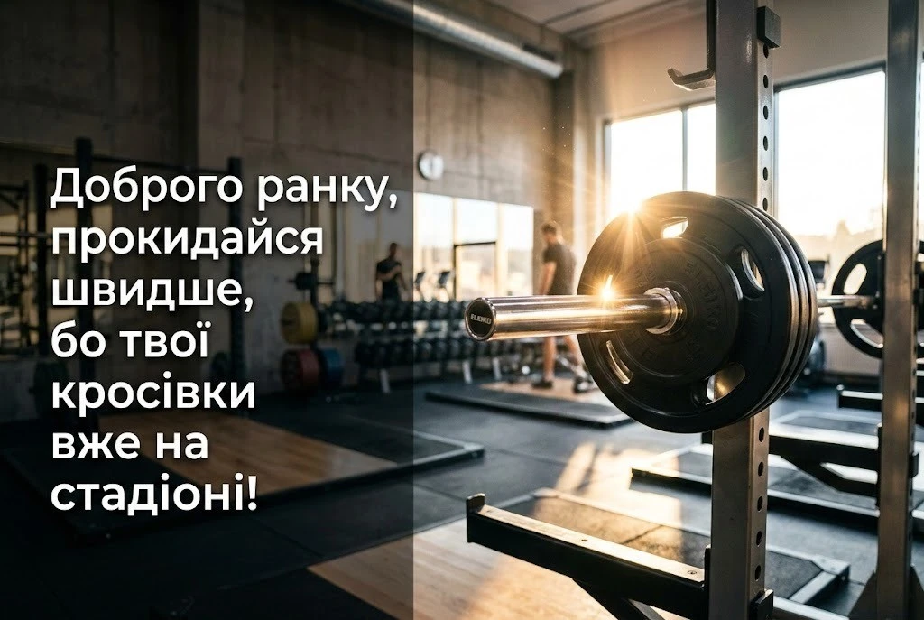 Доброго ранку: спортивна мотивація та найкращі листівки для бадьорого початку дня