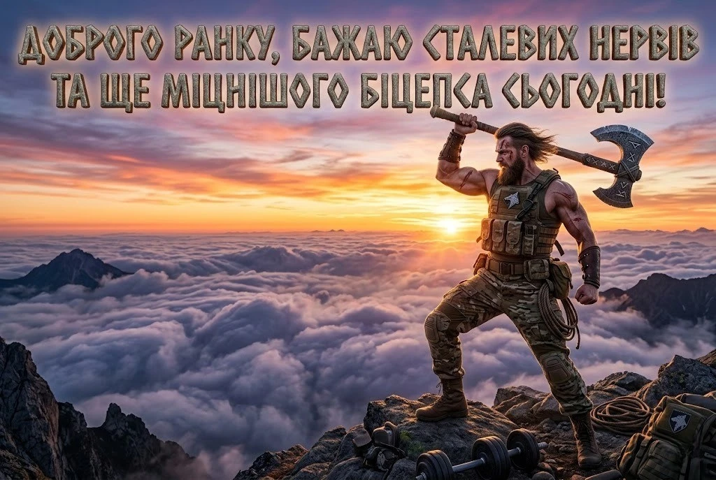 Доброго ранку: спортивна мотивація та найкращі листівки для бадьорого початку дня