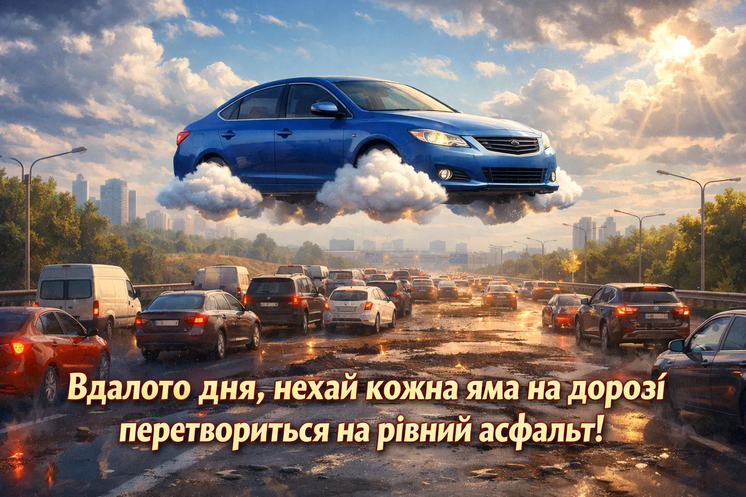 Доброго дня вам: картинки, автомобільний гумор та найщиріші побажання для гарного настрою