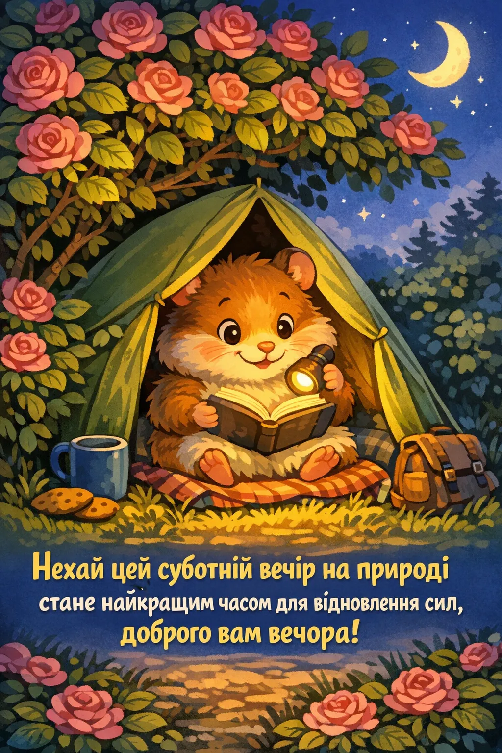 Доброго суботнього вечора: картинки з релаксом на природі для душевного відпочинку