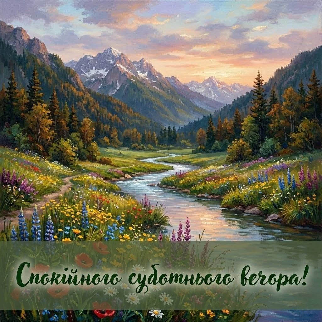 Доброго суботнього вечора: картинки з релаксом на природі для душевного відпочинку