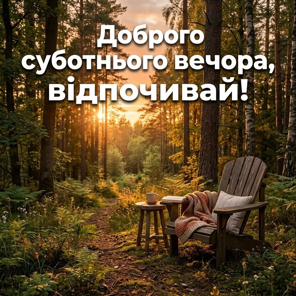 Доброго суботнього вечора: картинки з релаксом на природі для душевного відпочинку
