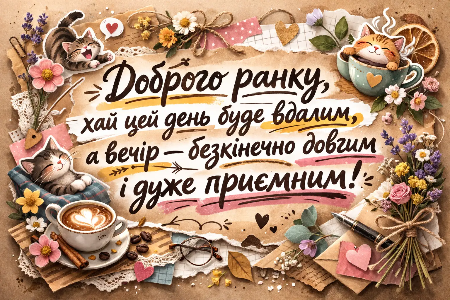 Прикольні побажання доброго ранку та гарного дня: душевна добірка листівок для найкращого настрою