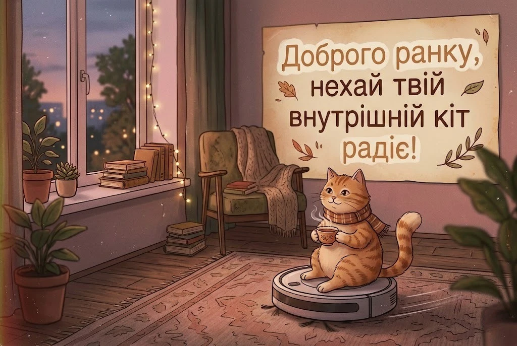 Прикольні побажання доброго ранку та гарного дня: душевна добірка листівок для найкращого настрою