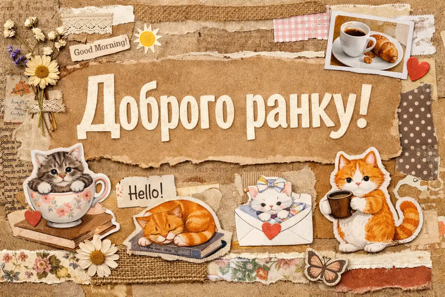 Прикольні побажання доброго ранку та гарного дня: душевна добірка листівок для найкращого настрою