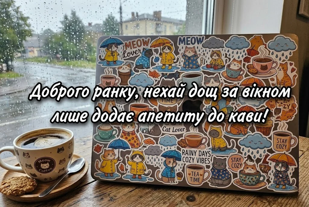 Доброго ранку: смішні картинки в дощову погоду для найкращого настрою