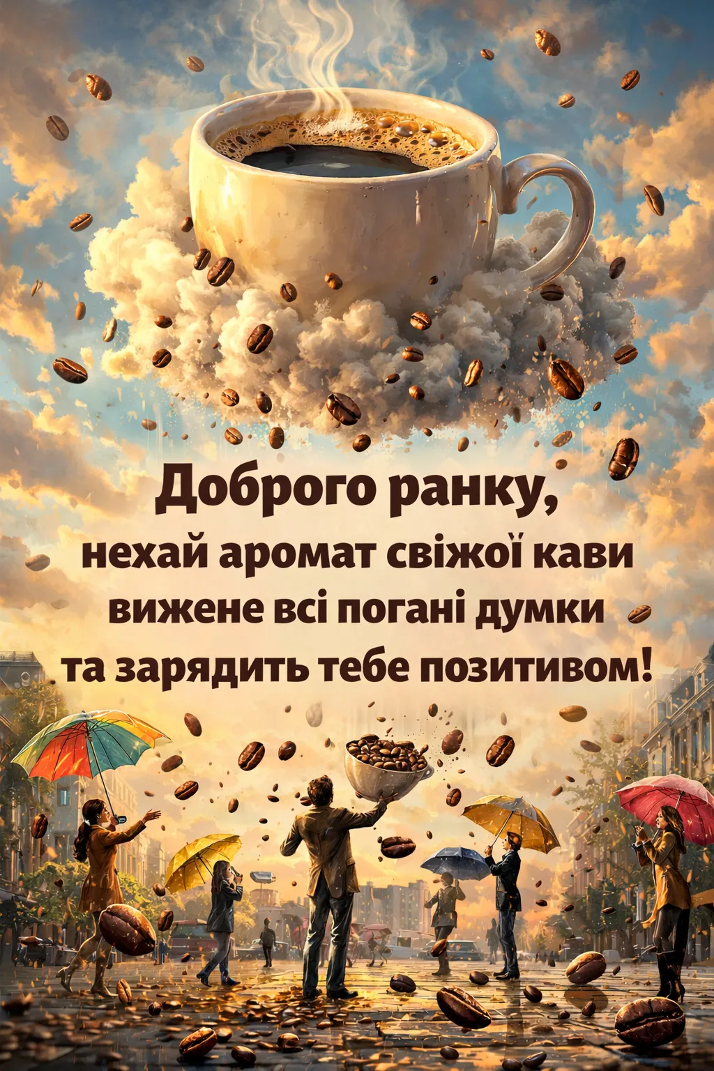 Доброго ранку : картинки, сучасний гумор та прикольні листівки для позитивного настрою