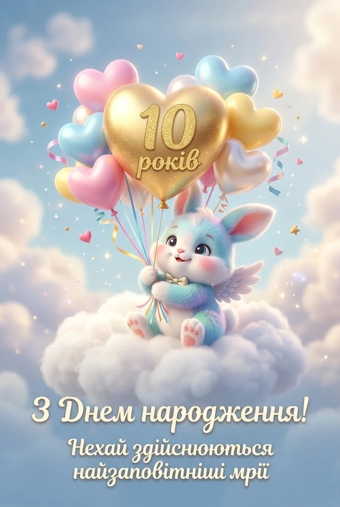Найкращі привітання з днем народження дівчинці на 10 років: вірші та проза