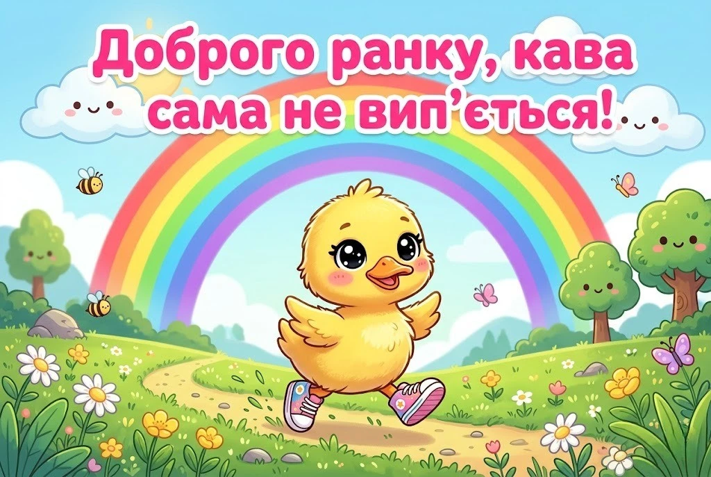 Доброго ранку, міцного здоров’я та мирного неба: душевні листівки та найтепліші побажання