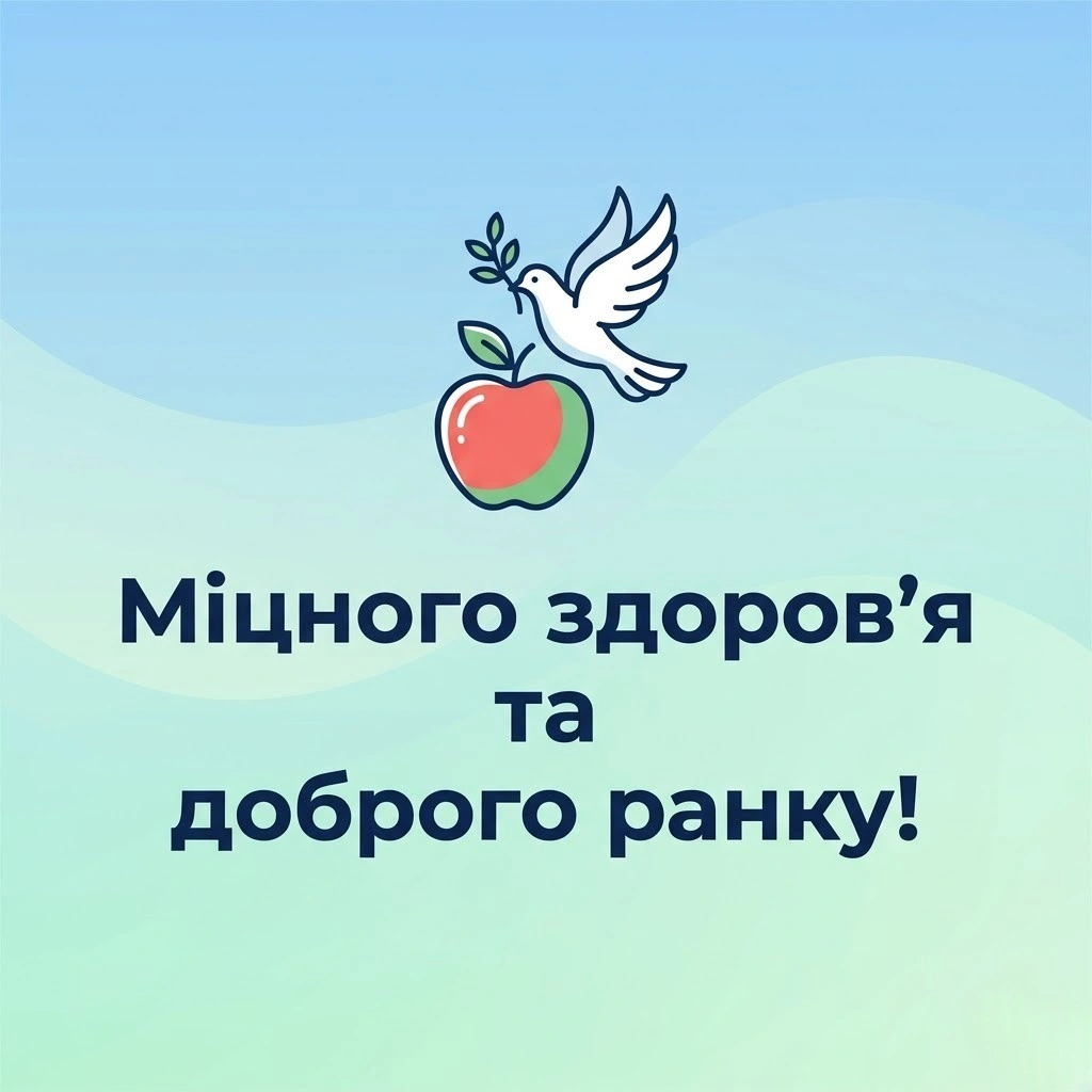 Доброго ранку, міцного здоров’я та мирного неба: душевні листівки та найтепліші побажання
