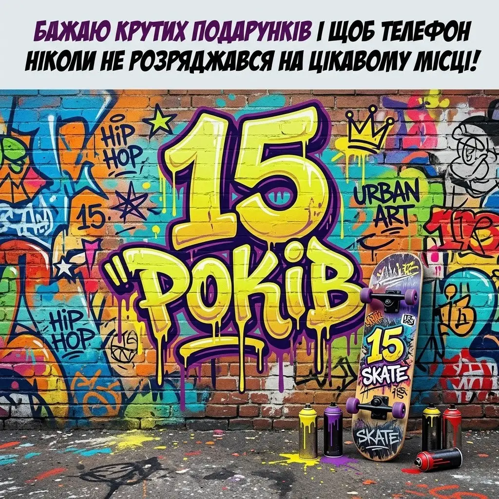 Привітання з днем народження внучці 15 років: вірші, проза та щирі побажання