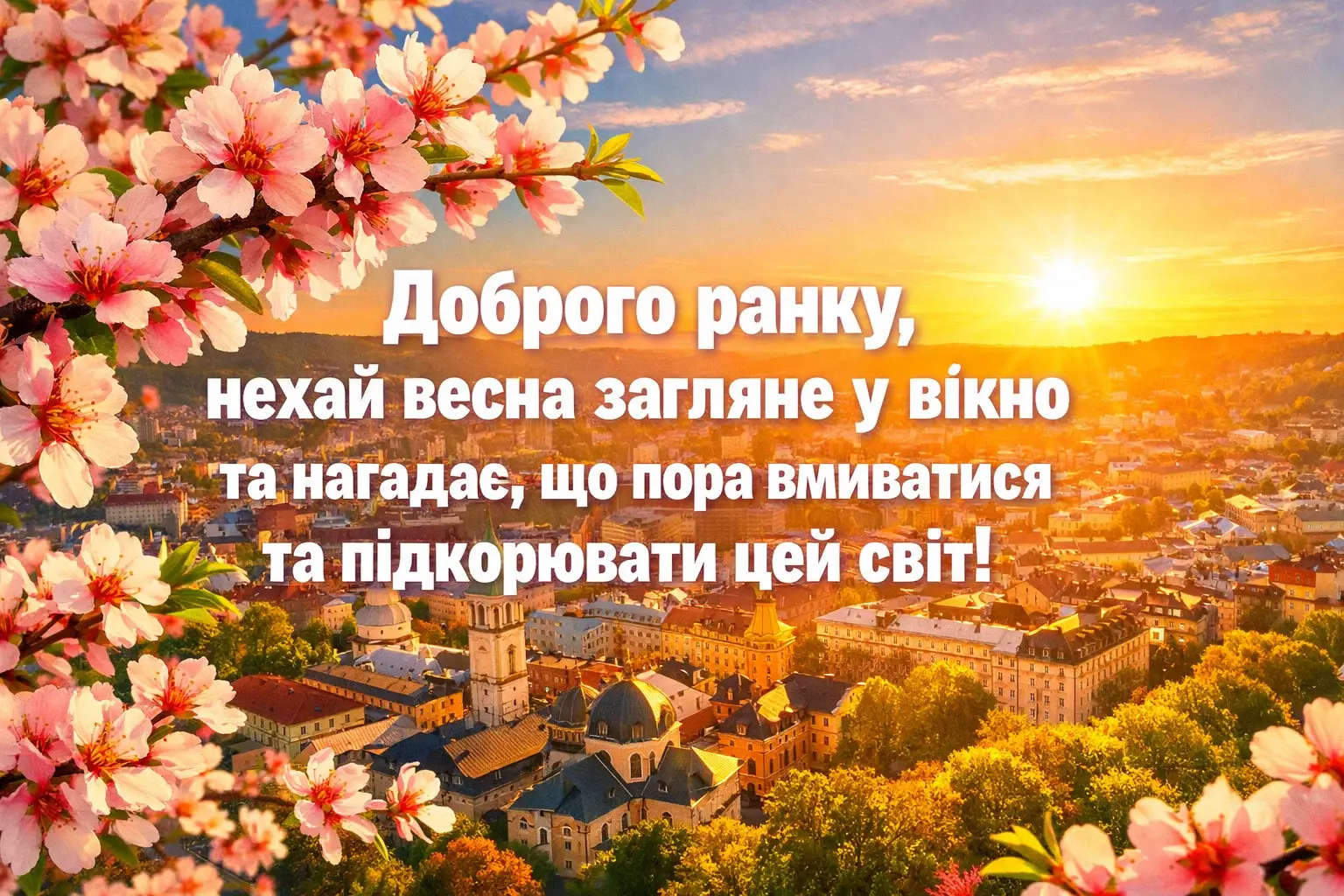 Доброго ранку: весняні картинки, сучасні та смішні листівки для чудового настрою