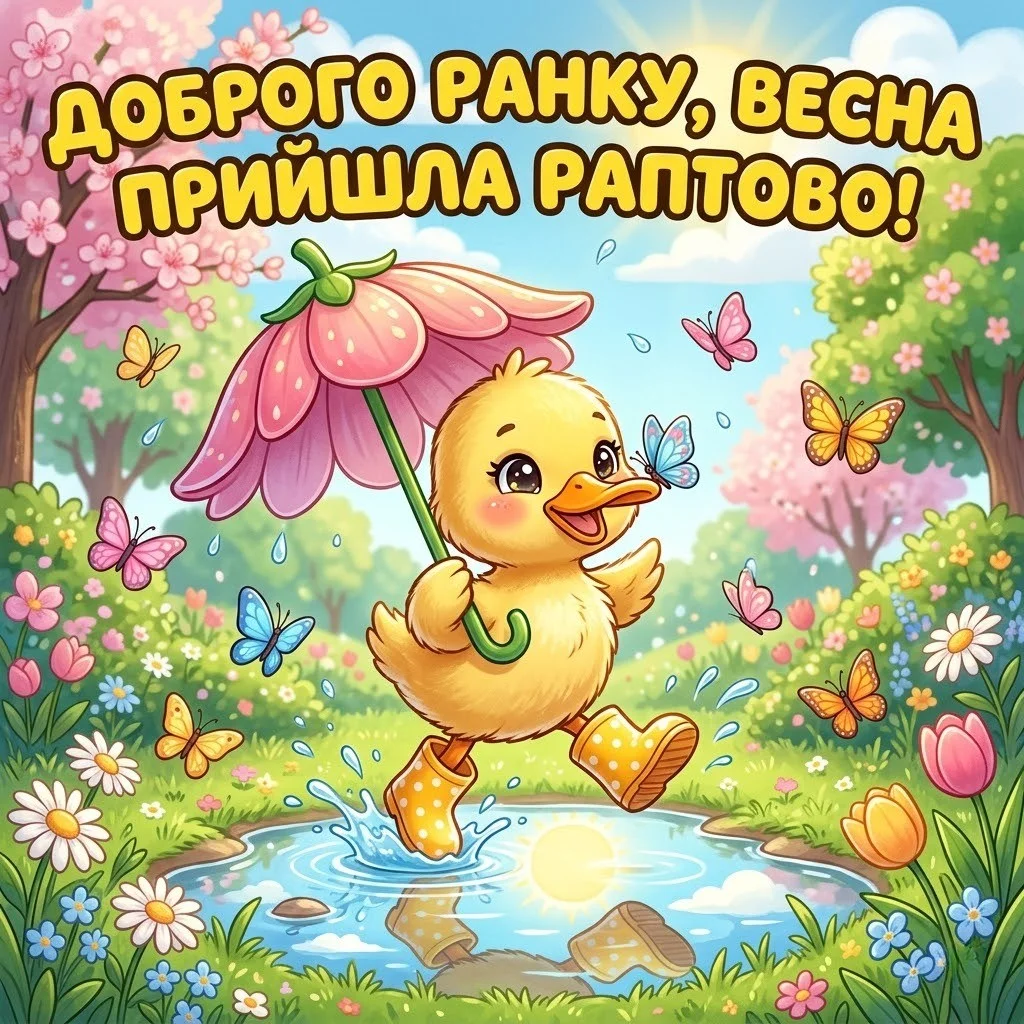 Доброго ранку: весняні картинки, сучасні та смішні листівки для чудового настрою