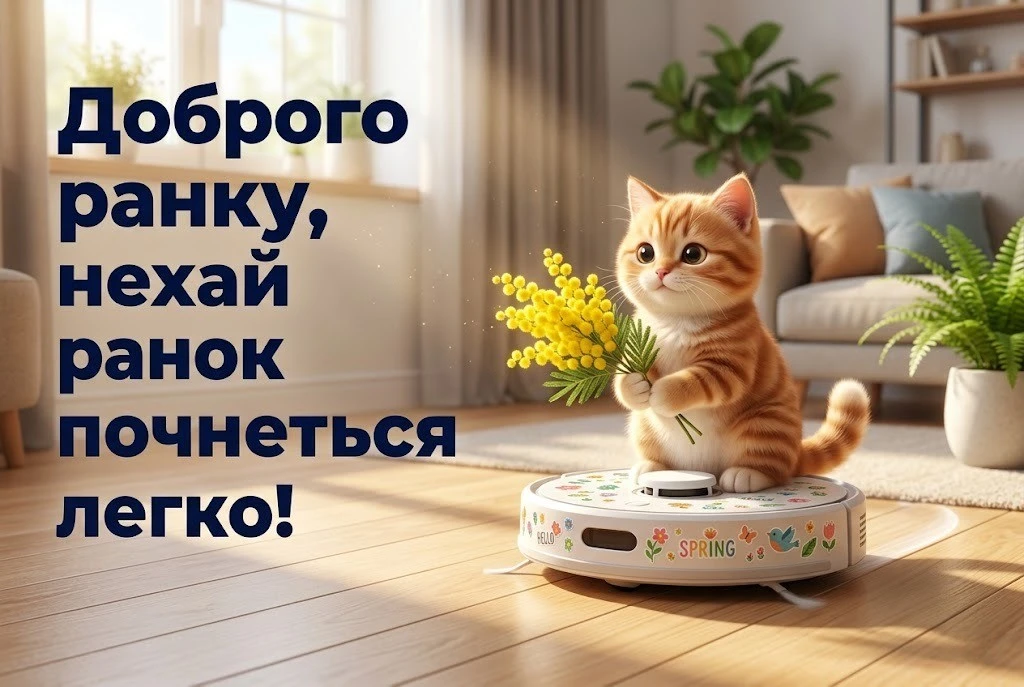 Доброго ранку: весняні картинки, сучасні та смішні листівки для чудового настрою