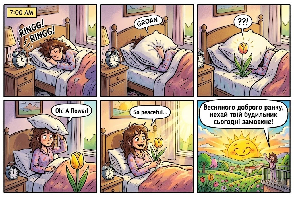 Доброго ранку: весняні картинки, сучасні та смішні листівки для чудового настрою