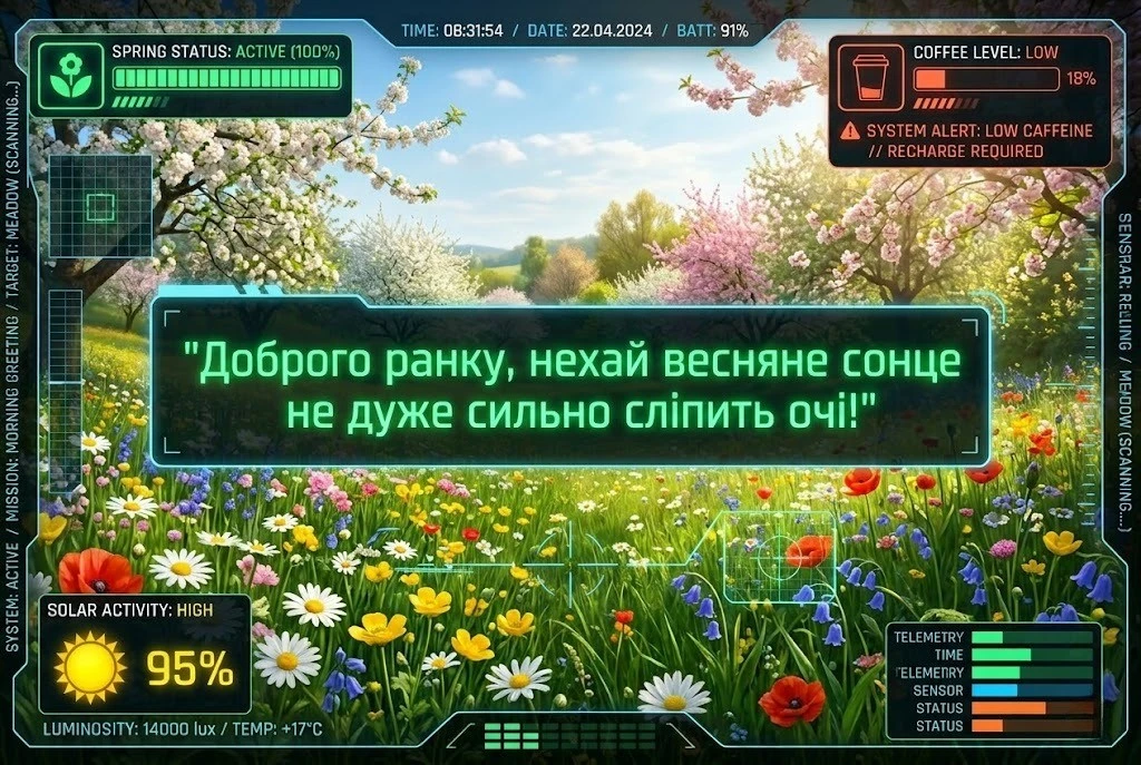 Доброго ранку: весняні картинки, сучасні та смішні листівки для чудового настрою