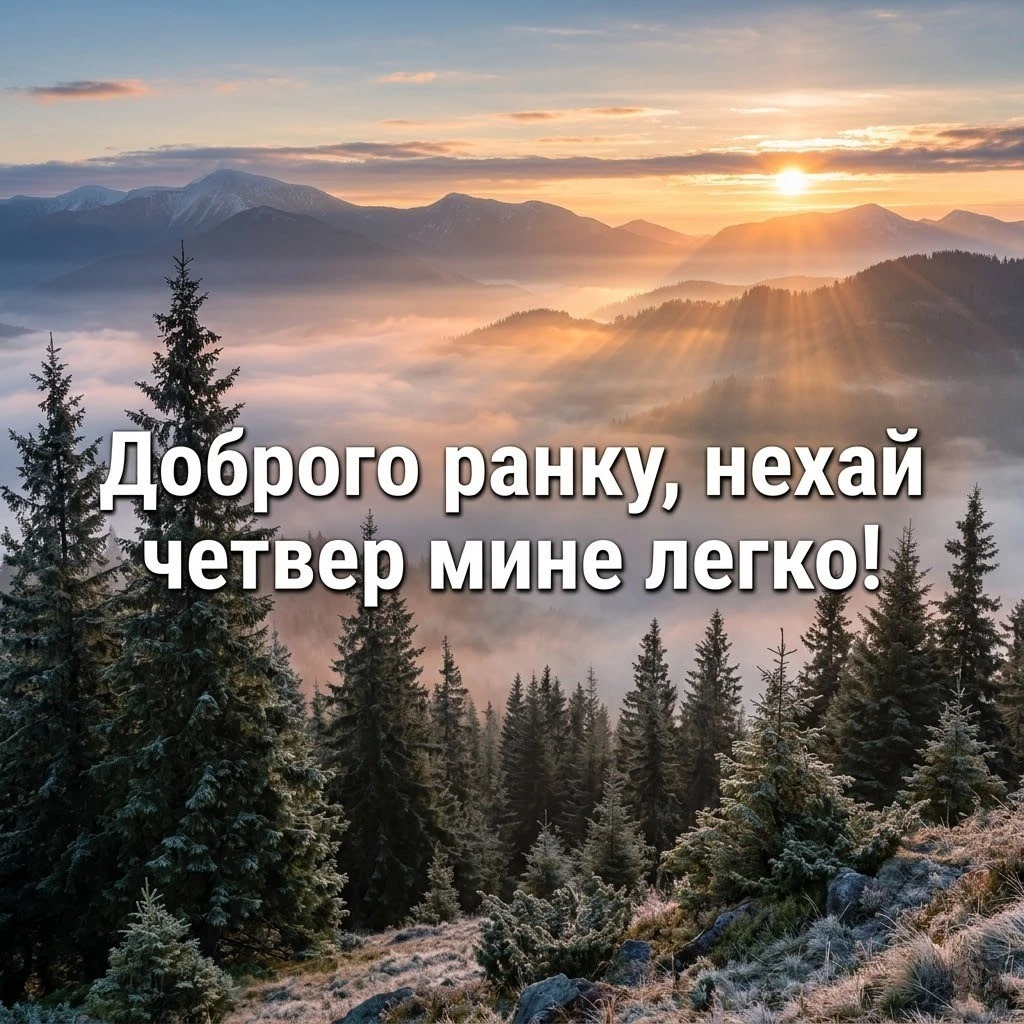Доброго ранку: найкращі картинки для гарного четверга в Україні