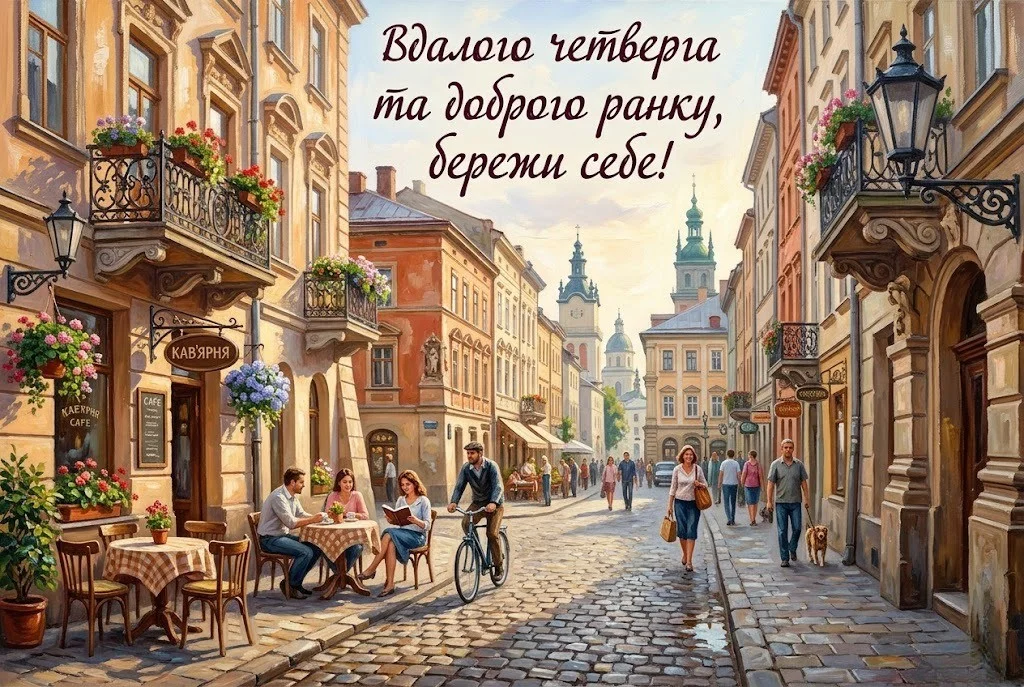 Доброго ранку: найкращі картинки для гарного четверга в Україні