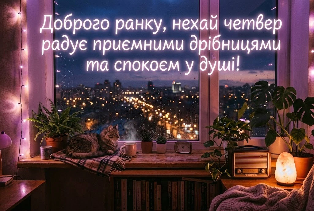 Доброго ранку: найкращі картинки для гарного четверга в Україні