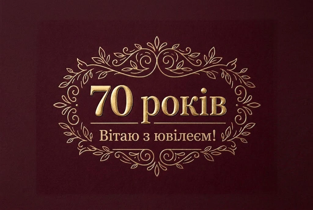 Ювілей 70 років жінці: вірші та проза, що зігрівають серце