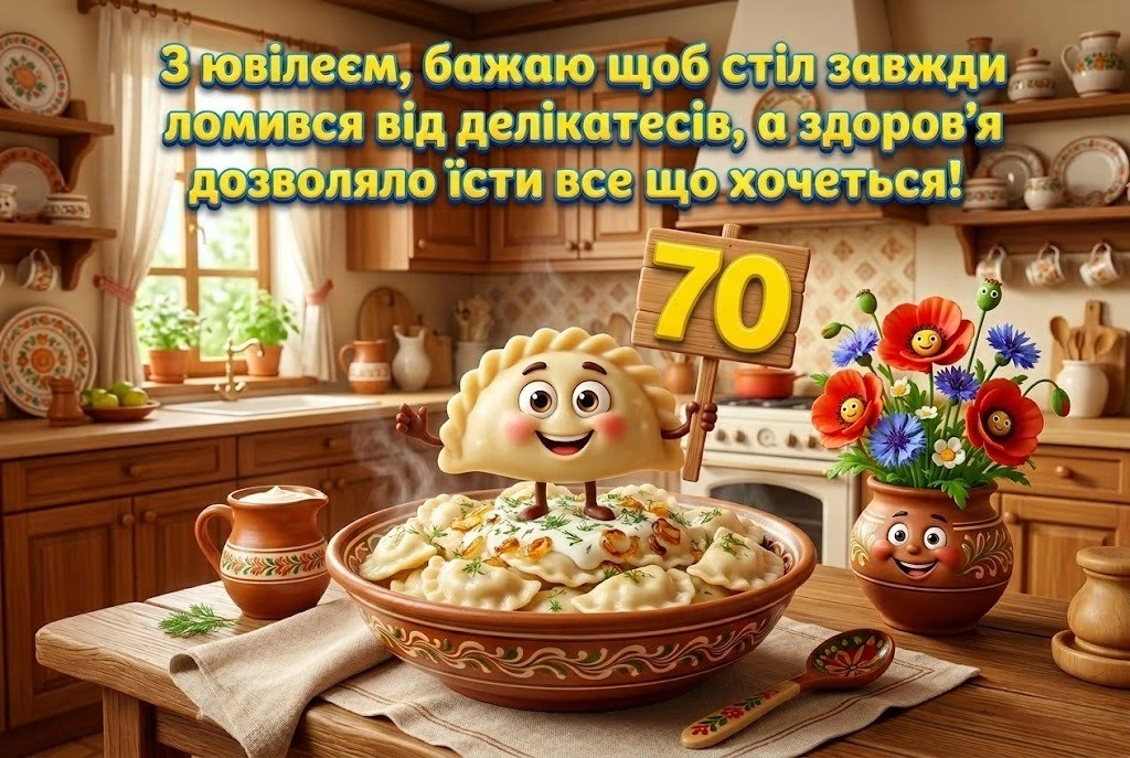 Ювілей 70 років жінці: вірші та проза, що зігрівають серце