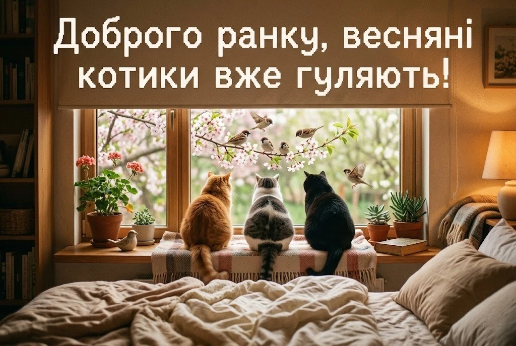 Доброго ранку: нові картинки з гумором про весну для найкращого настрою