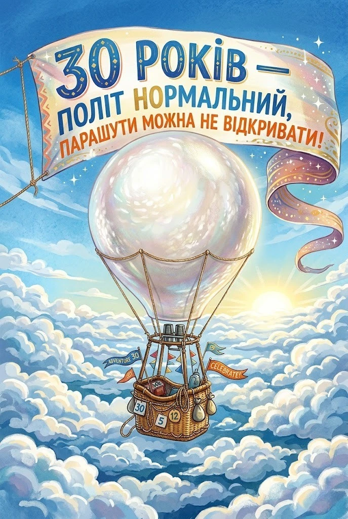 Привітання з перлиновим весіллям: 30 років кохання у віршах та прозі