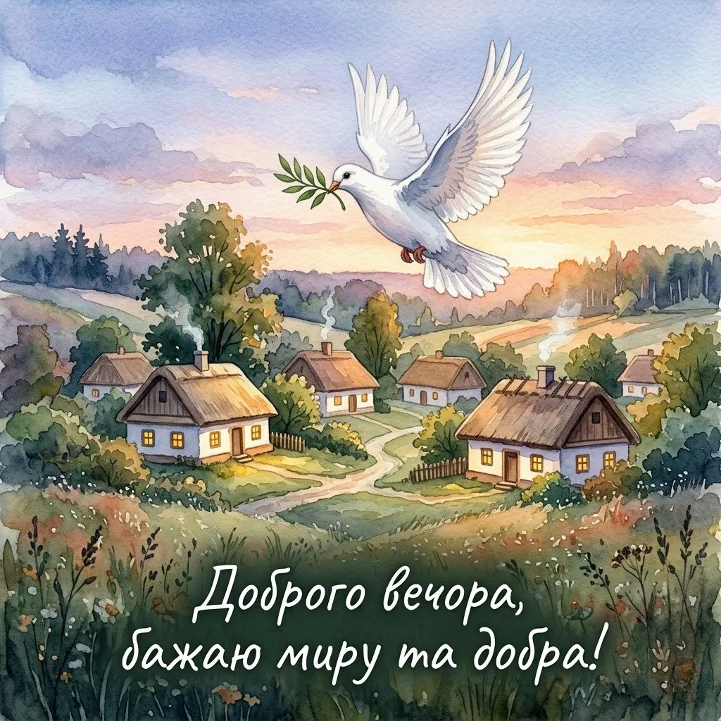 Доброго вечора і гарного настрою: душевні картинки та нові листівки для близьких