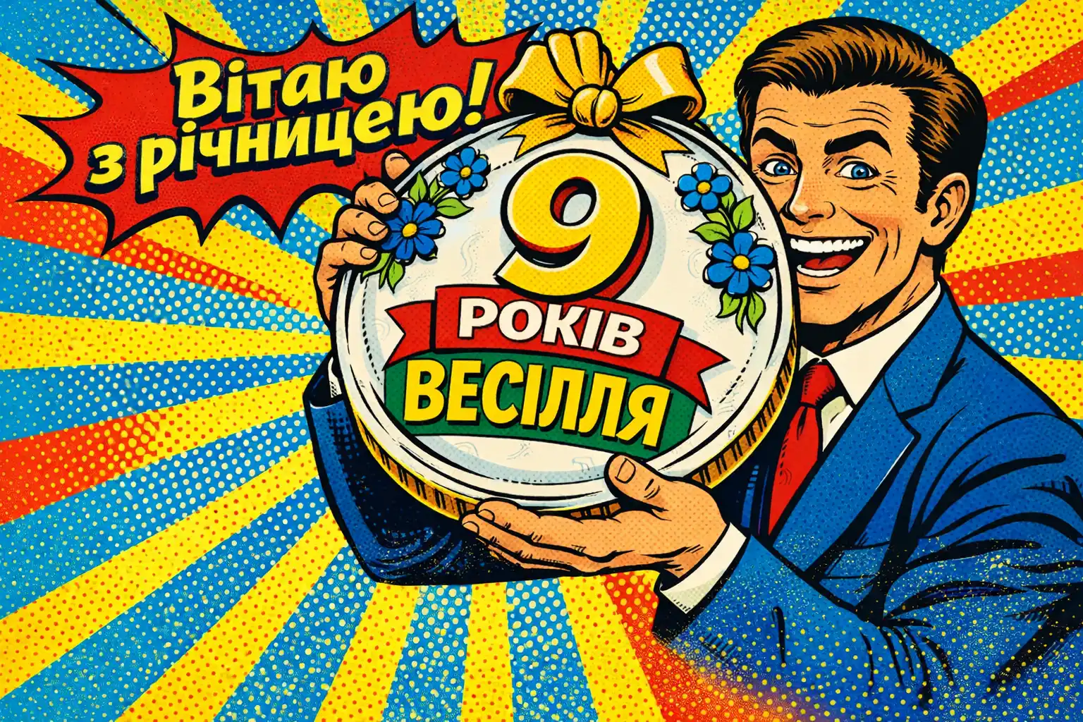 Привітання з фаянсовим весіллям для чоловіка: чуттєво, щиро, незабутньо