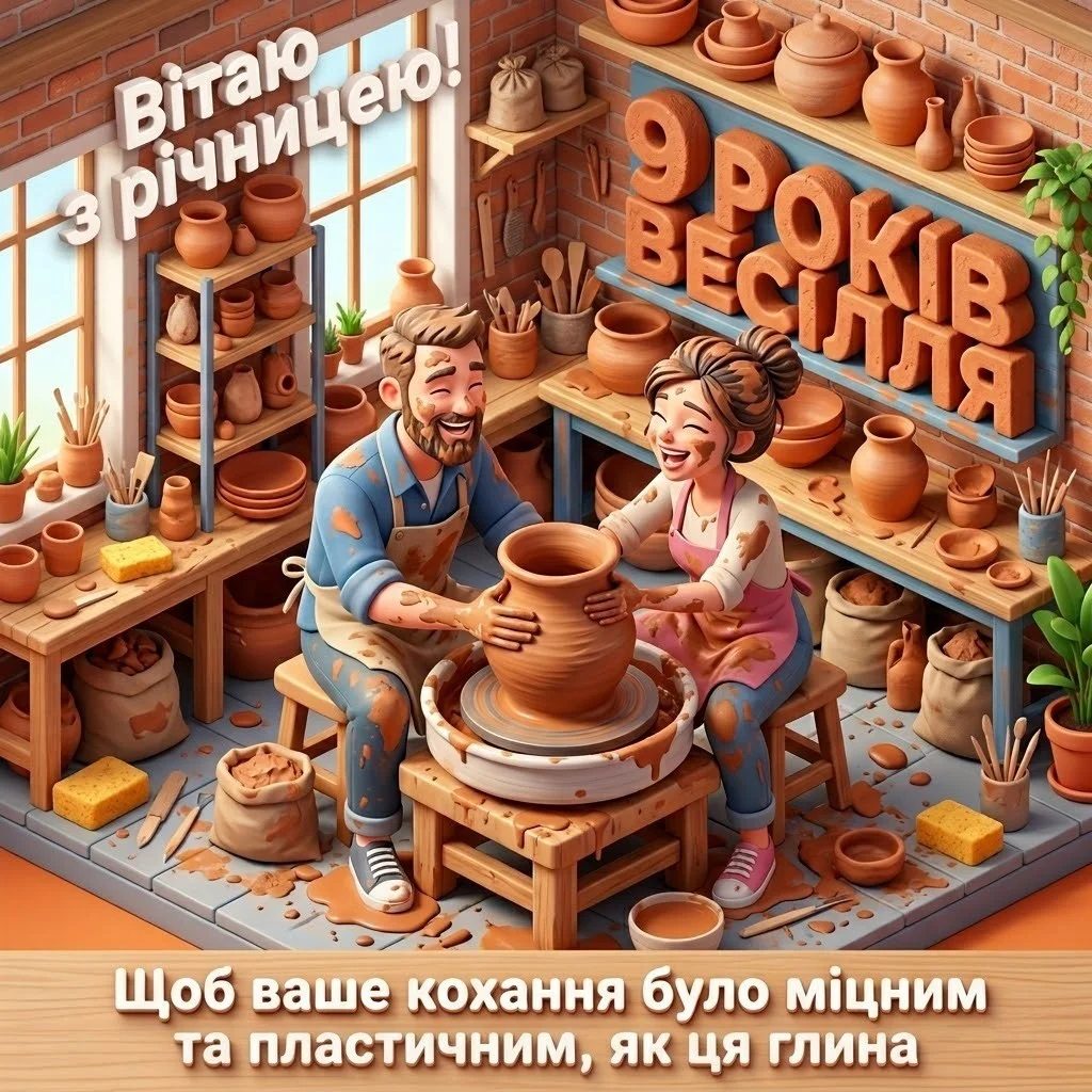 Привітання з фаянсовим весіллям для чоловіка: чуттєво, щиро, незабутньо