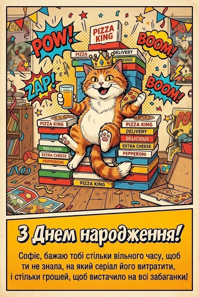 З днем народження, Софіє! Найкращі привітання у прозі та картинках