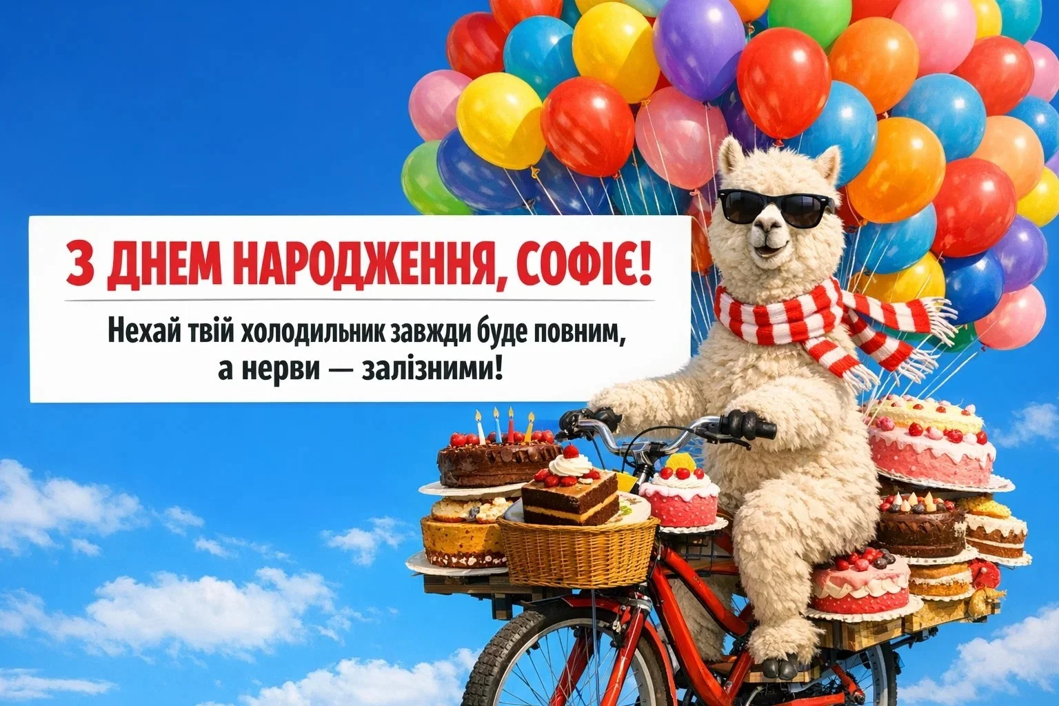З днем народження, Софіє! Найкращі привітання у прозі та картинках