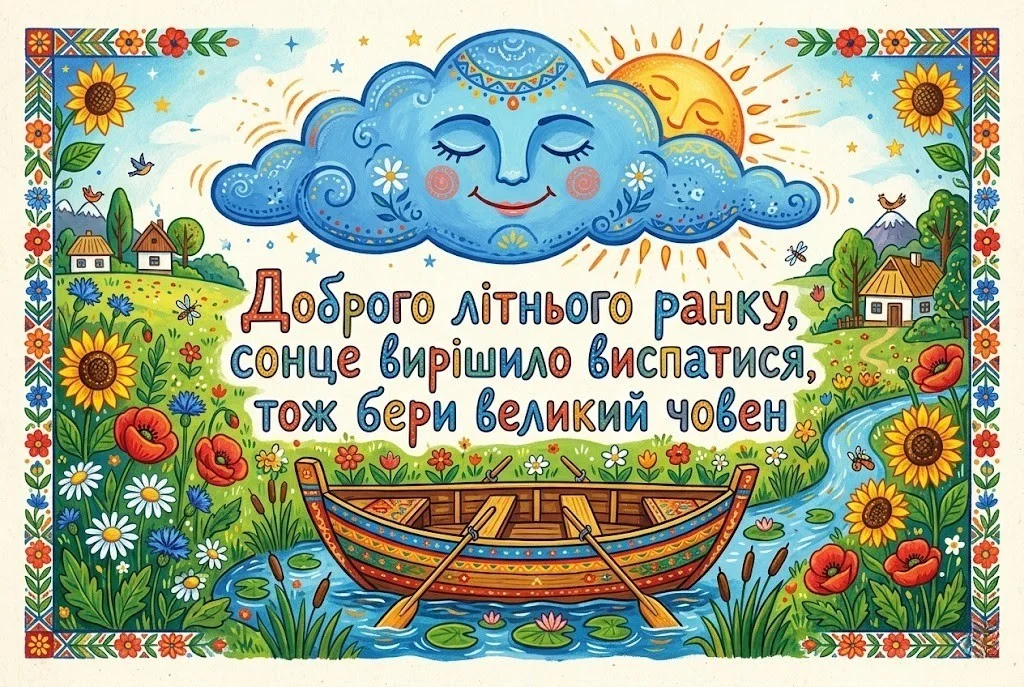 Доброго літнього ранку: дощова погода та смішні картинки для найкращого настрою