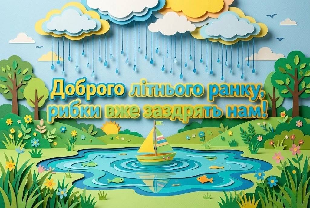 Доброго літнього ранку: дощова погода та смішні картинки для найкращого настрою
