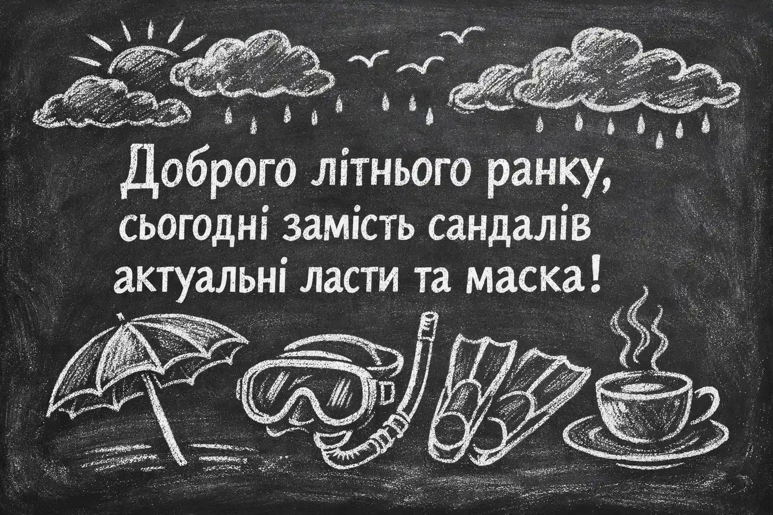 Доброго літнього ранку: дощова погода та смішні картинки для найкращого настрою