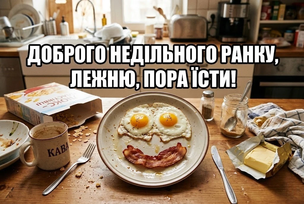 Доброго недільного ранку: картинки для душевного відпочинку та гарного настрою