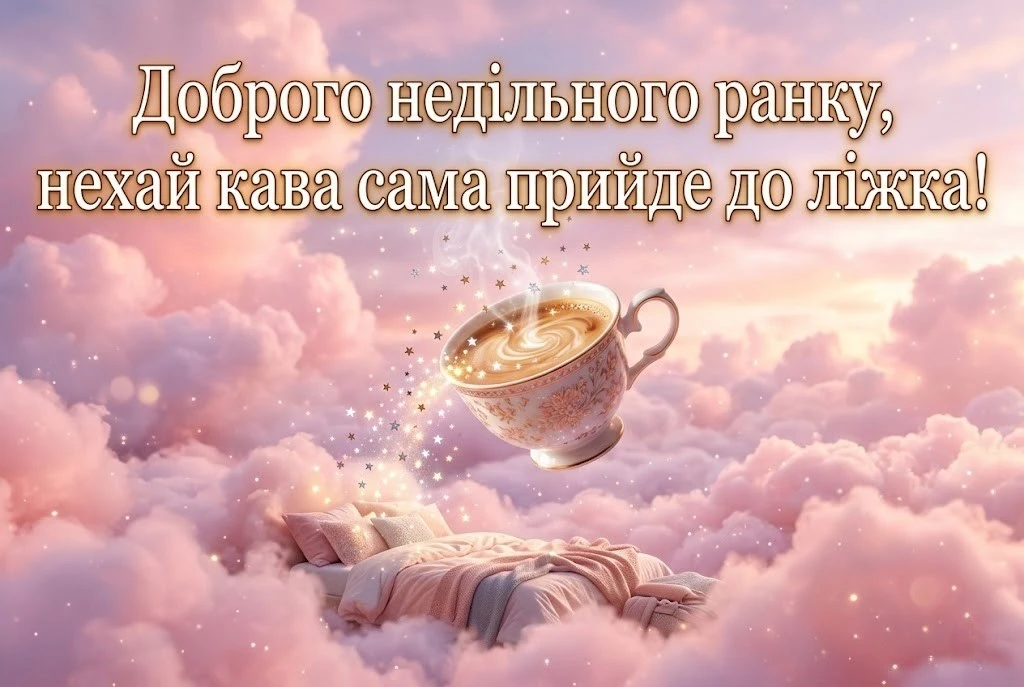 Доброго недільного ранку: картинки для душевного відпочинку та гарного настрою