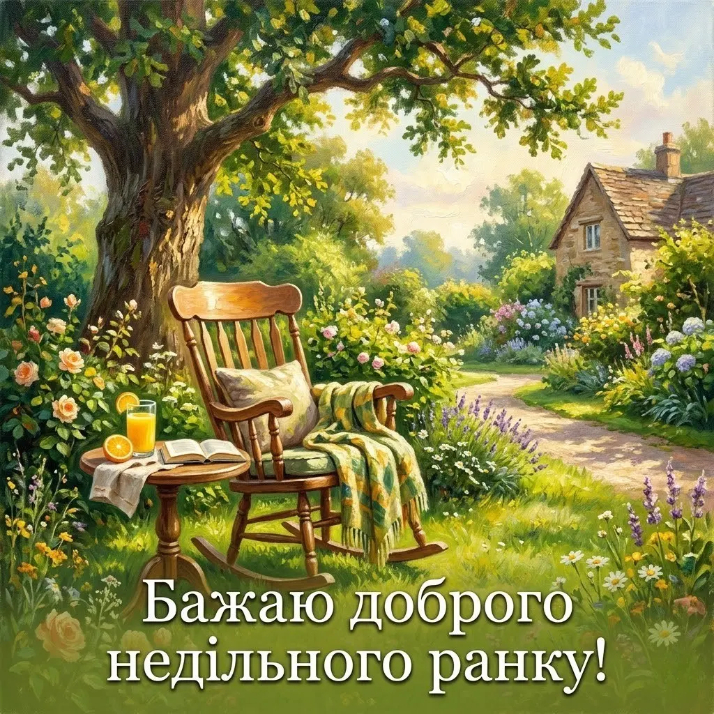 Доброго недільного ранку: картинки для душевного відпочинку та гарного настрою