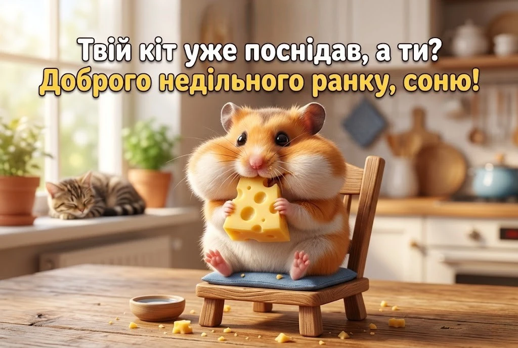 Доброго недільного ранку: картинки для душевного відпочинку та гарного настрою