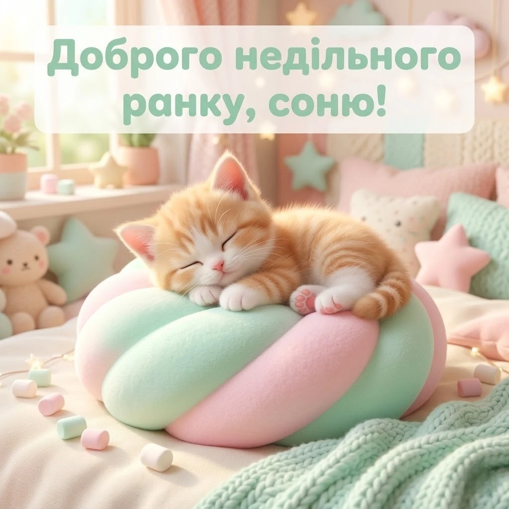 Доброго недільного ранку: картинки для душевного відпочинку та гарного настрою