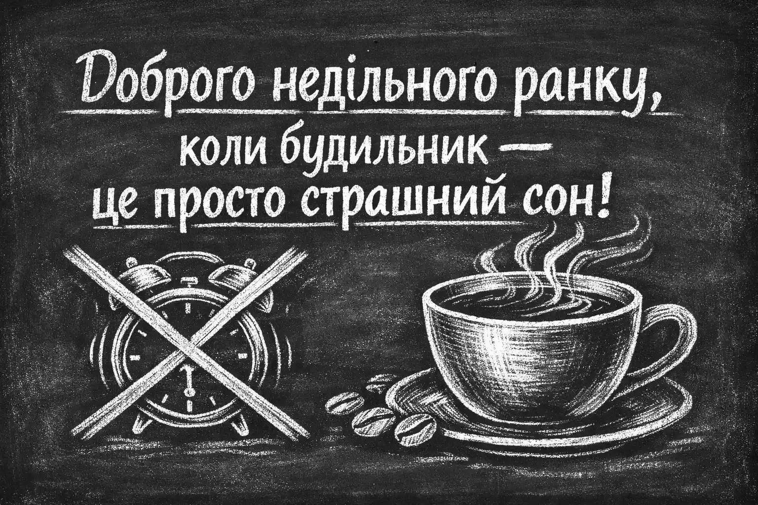 Доброго недільного ранку: картинки для душевного відпочинку та гарного настрою